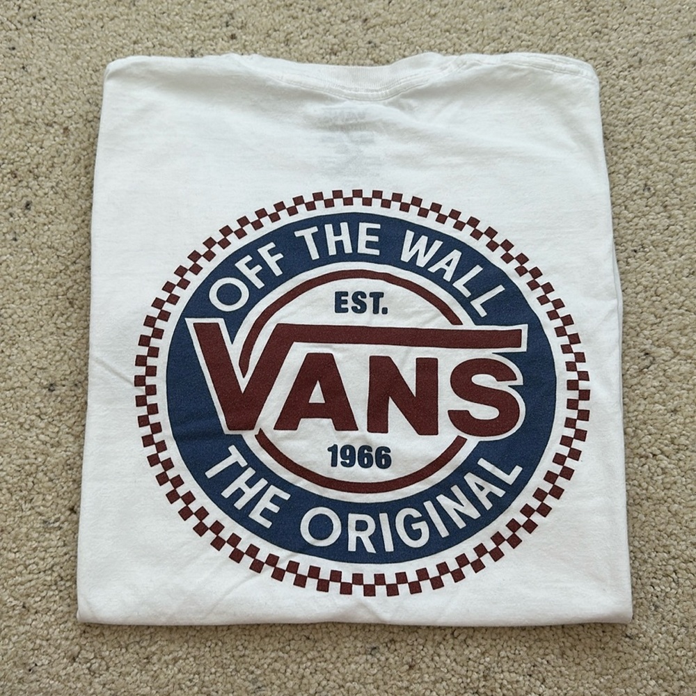 Vans Red White & Blue Tee